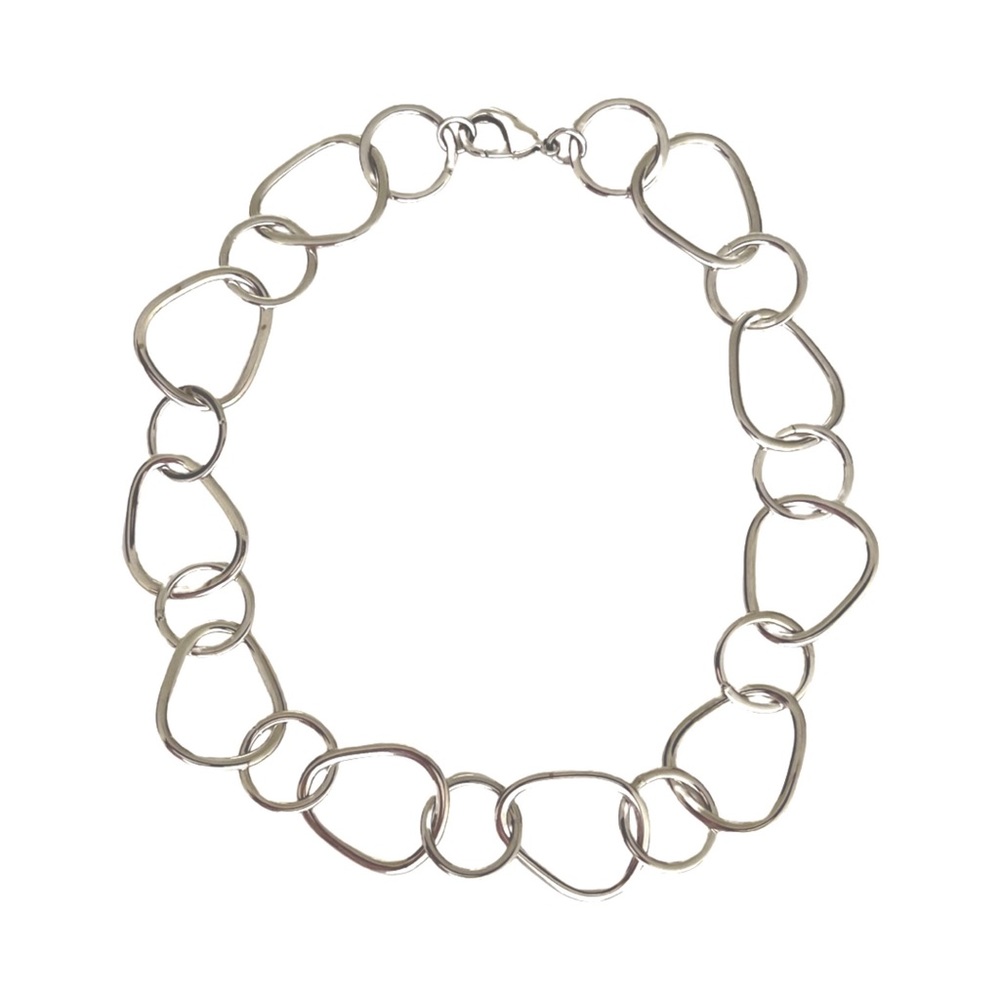 Multi shapes link necklace 🪙